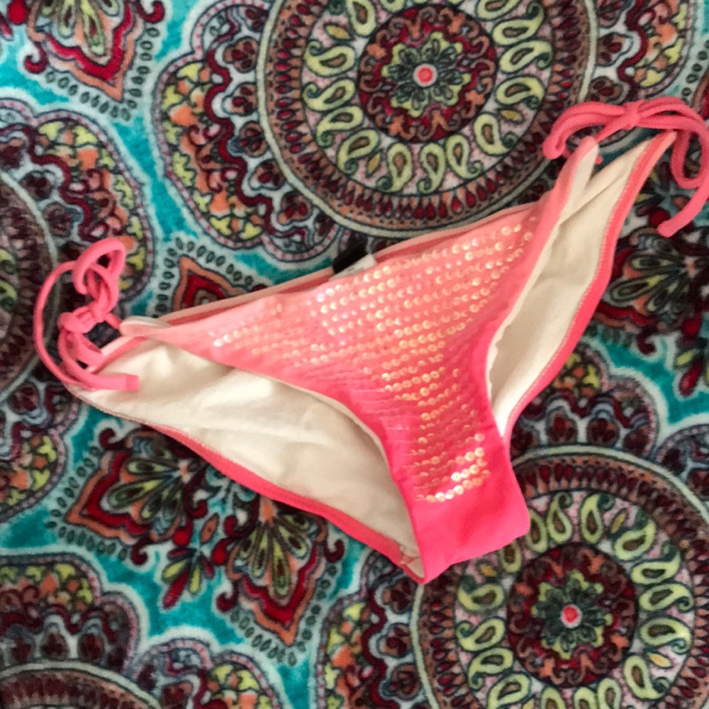 Sequined pink ombré bottoms